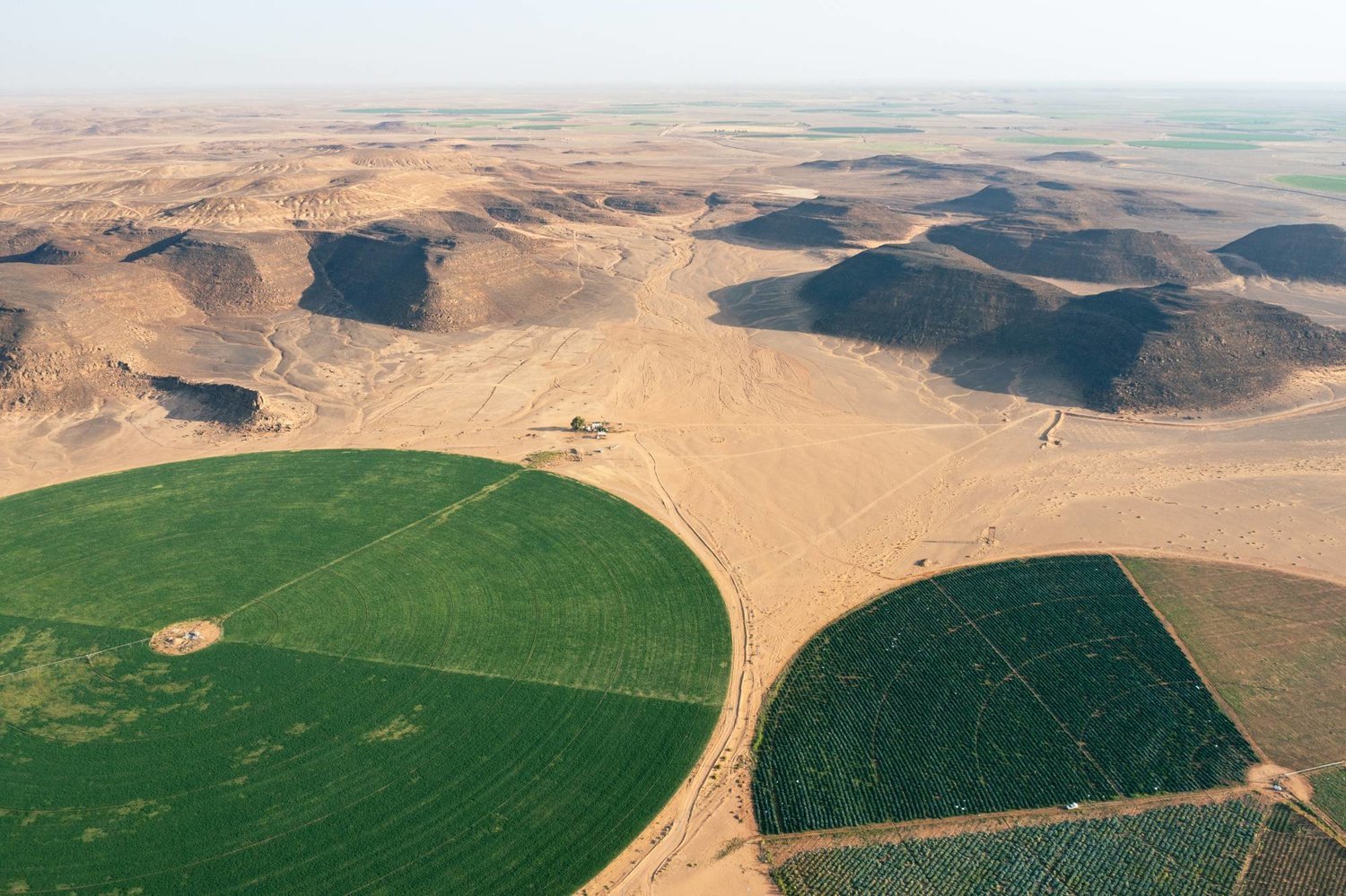 التقنية الجديد لمنع تسرب المياه في الأراضي الصحراوية