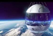 أول منطاد سياحي ينطلق إلي الفضاء