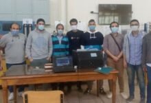 طلاب جامعة الإسكندرية يبتكرون جهاز تنفس صناعى