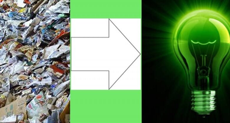 تحويل النفايات إلى طاقة