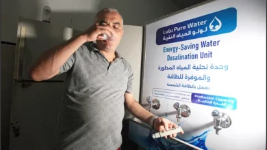 باحث فلسطيني يبتكر وحدة لتحلية المياه تعمل بالطاقة الشمسية