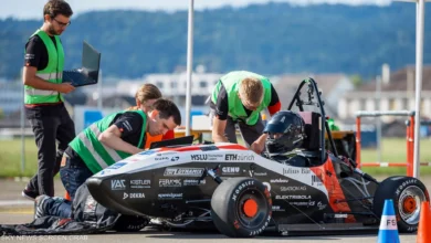 فريق طلابي سويسري يطور أسرع سيارة كهربائية في العالم