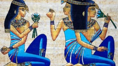 المصري القديم وفن هندسة القماش