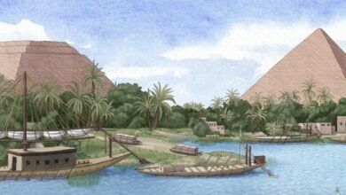 النيل يكشف أسراره: اكتشاف فرع مفقود يضيء على لغز بناء الأهرامات