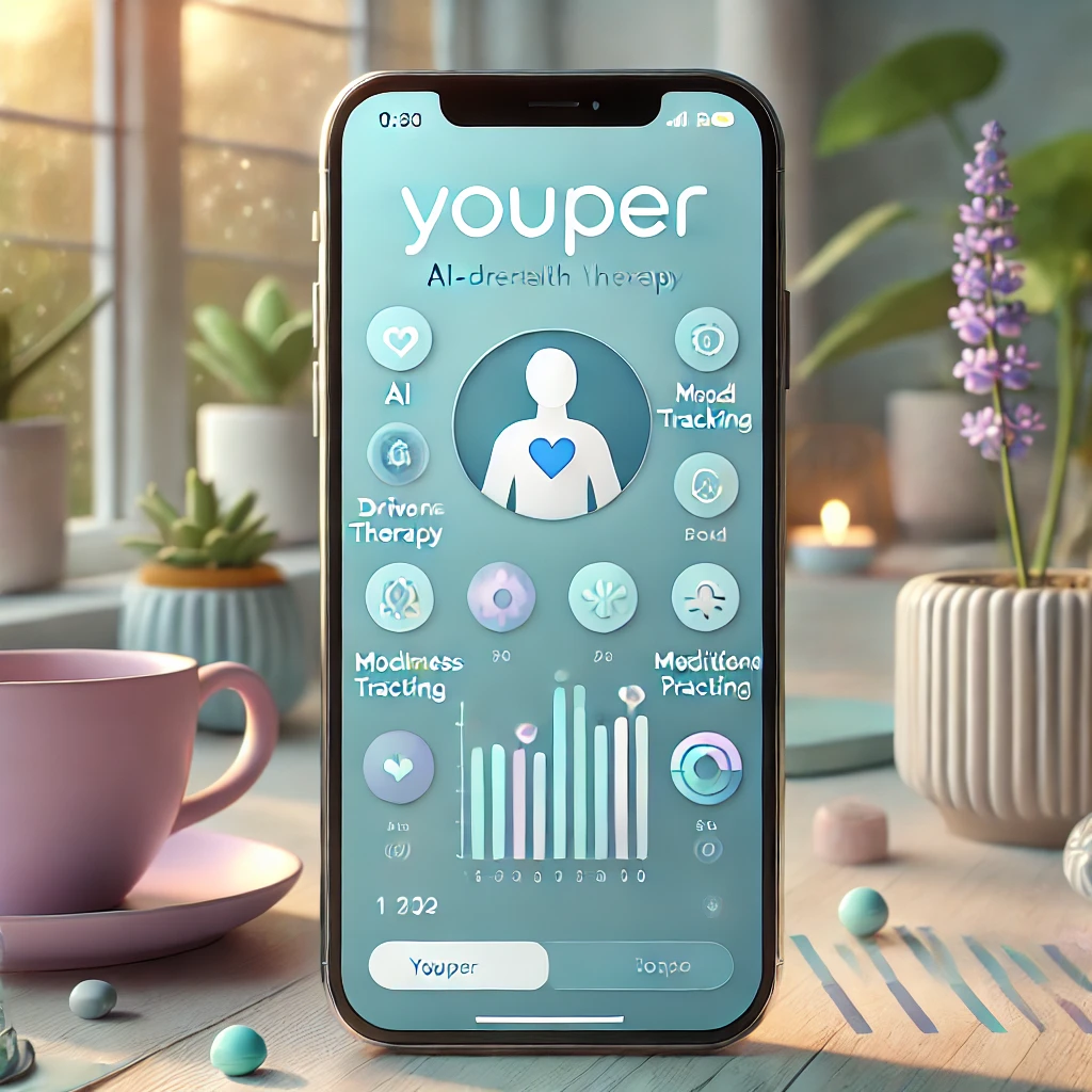 Youper : تطبيق التأمل الذكي لتعزيز الصحة النفسية