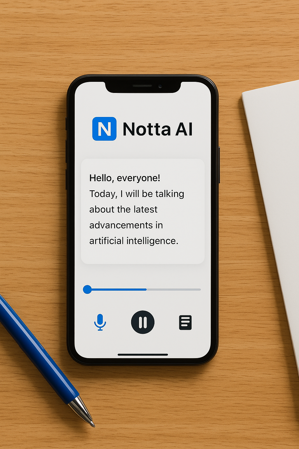 أداة Notta AI : شريكك الذكي في تحويل الصوت إلى نص
