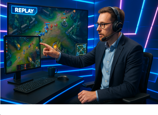 التطور المهني في صناعة الرياضات الإلكترونية