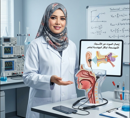 الصوت من الداخل: رؤية هندسية وادة لإعادة التوصيل الصوتي لغير السامعين